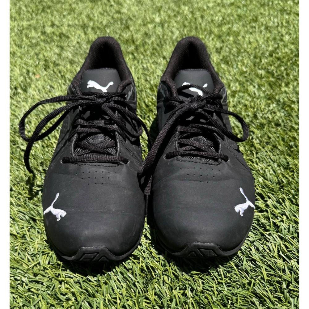 PUMA Men's Size 9.5 Black Athletic Running Shoes Sneakers 377016-01 #3128